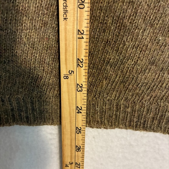 Vtg 60s Brent Montgomery Ward Wool Mohair Sweater Mens XL Fuzzy Grunge Cobain - Picture 7 of 8